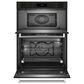 KitchenAid 30" Electric Microwave Wall Oven Combo with Air Fry Mode in Black Stainless Steel, , large
