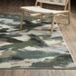 Oriental Weavers Tisdell TIS04 Blue and Green 6"7" x 9"4" Area Rug, , large