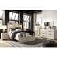 Ashley Cambeck Queen Panel Bed in Whitewash with Lighting, , large