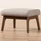 Baxton Studio Bianca Ottoman in Light Grey, , large