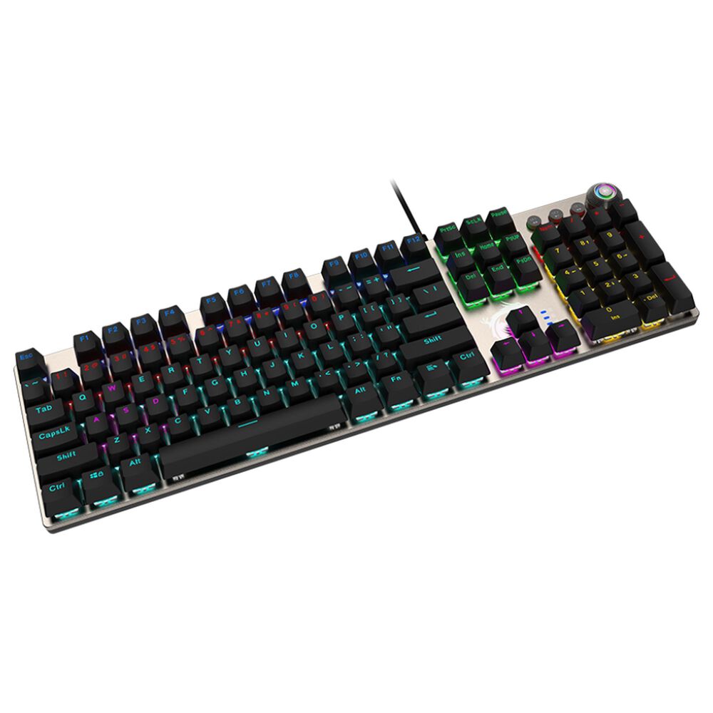 MSI Forge GK310 Red Switches Gaming Keyboard in Black, , large