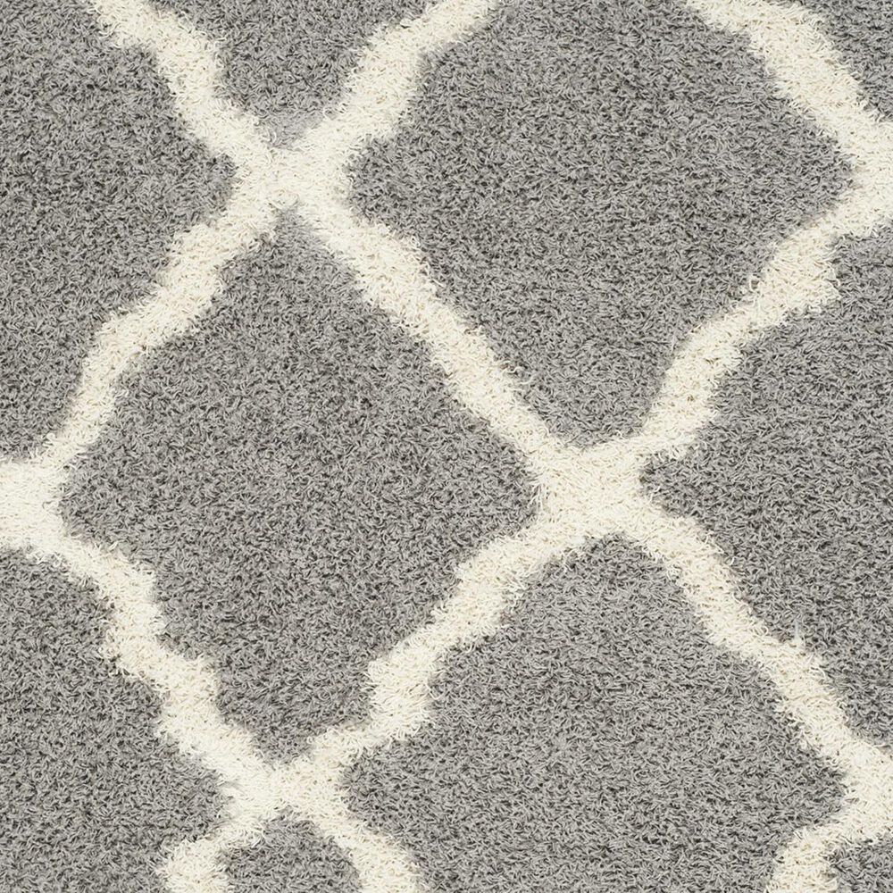 Safavieh Dallas Shag SGD257G-10 10&#39; x 14&#39; Grey/Ivory Area Rug, , large