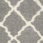 Safavieh Dallas Shag SGD257G-10 10" x 14" Grey/Ivory Area Rug, , large