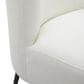 Lumisource Fran Slipper Chair in White, , large