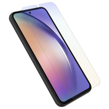 OtterBox Alpha Glass Antimicrobial Blue Light Screen Protector For Samsung A54  - Clear, , large
