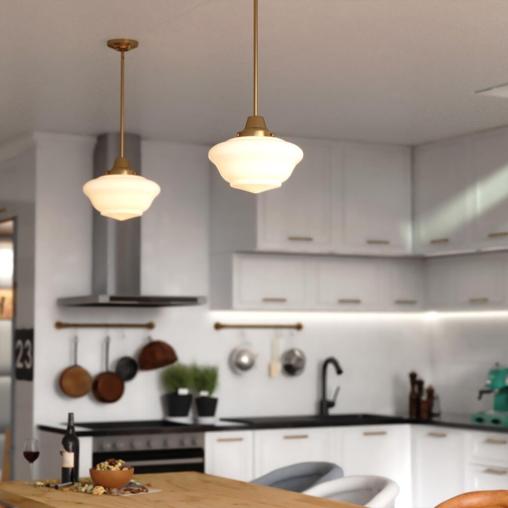 Vaxcel Eastgate 1-Light Pendant in Antique Gold, , large