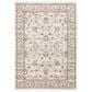 Oriental Weavers Maharaja Nepal 70W 7"10" x 10"10" Ivory and Grey Area Rug, , large