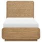 St Claire Home Margot and Theo 4 Piece Twin Platform Panel Set in Desert Oak, , large