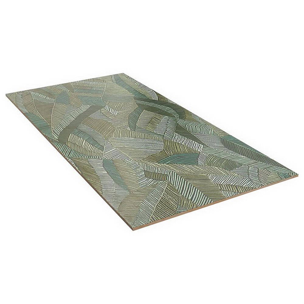 Soho Studio Artscape Wild Atelier Green 24" x 48" Porcelain Tile, , large