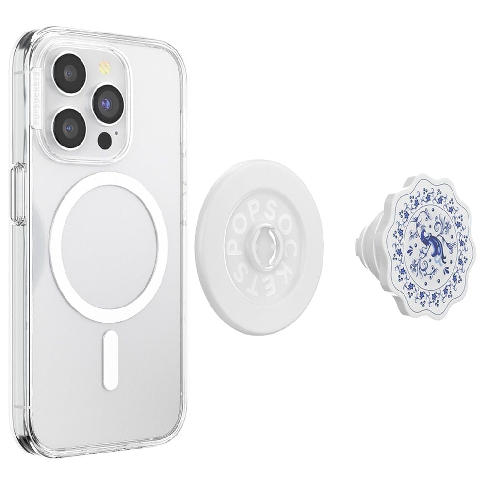 PopSockets MagSafe PopGrip in Peacock Saucer, , large