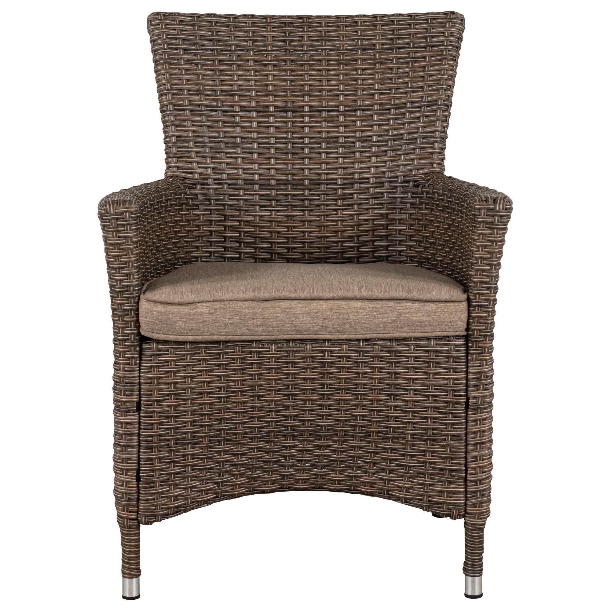 Global Note Collections Bella Steel Woven Dining Chair NFM