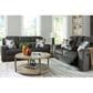 Ashley Kanlow Manual Reclining Console Loveseat in Dusk, , large