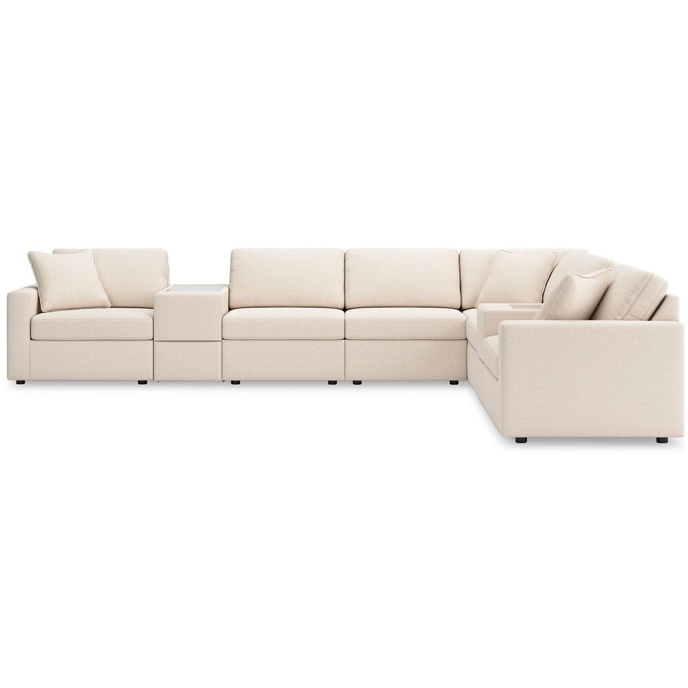Ashley Modmax 7-Piece Sectional with Storage Consoles in Oyster, , large