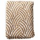 Ann Gish Trevi 96" x 50" Throw in Gold and Silver, , large