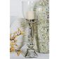 Maple and Jade 7" x 22" Hurricane Lamp in Silver, , large