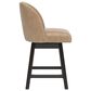 Ashley Neymorton 24.13" Swivel Counter Stool in Dark Grayish Brown, , large