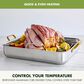 Green Pan Reserve 13" x 16" Roaster with Rack in Stainless Steel, , large