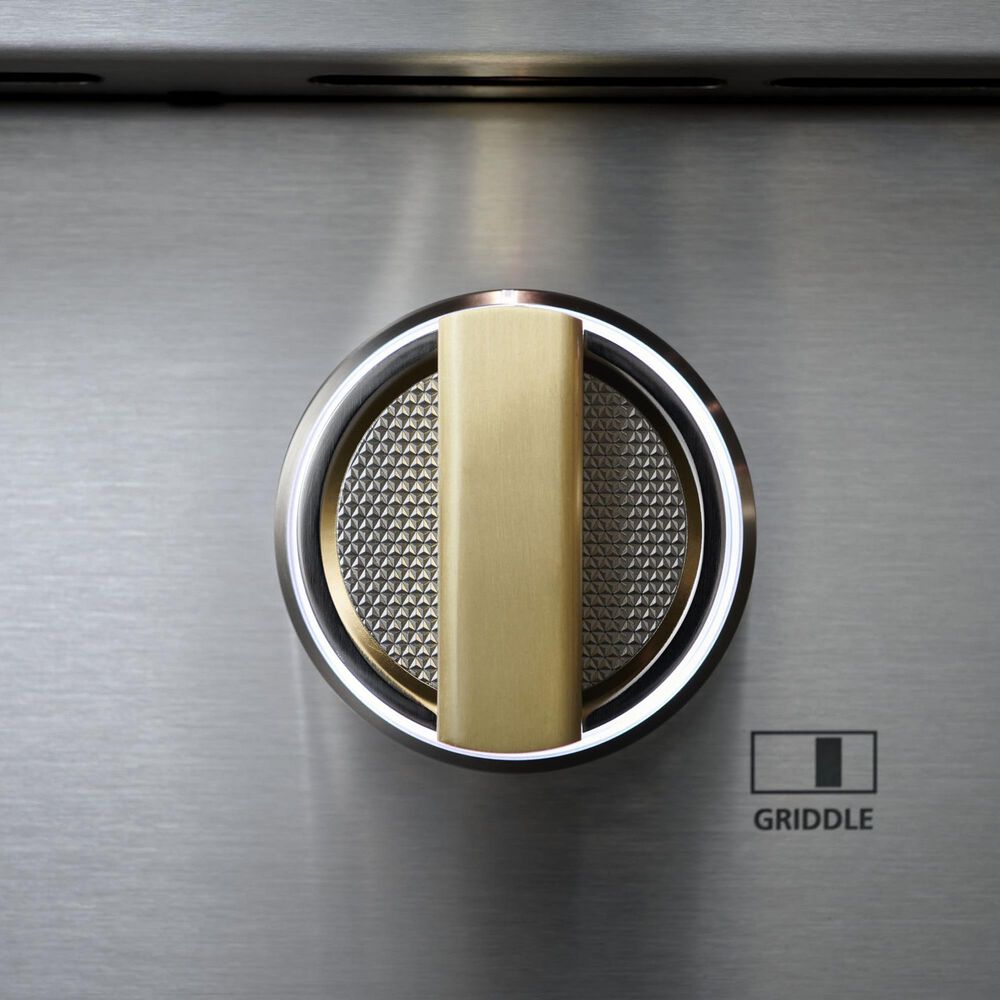 Monogram 48&quot; Dual-Fuel Professional Range with 4 Burners, Grill and Griddle in Stainless Steel, , large