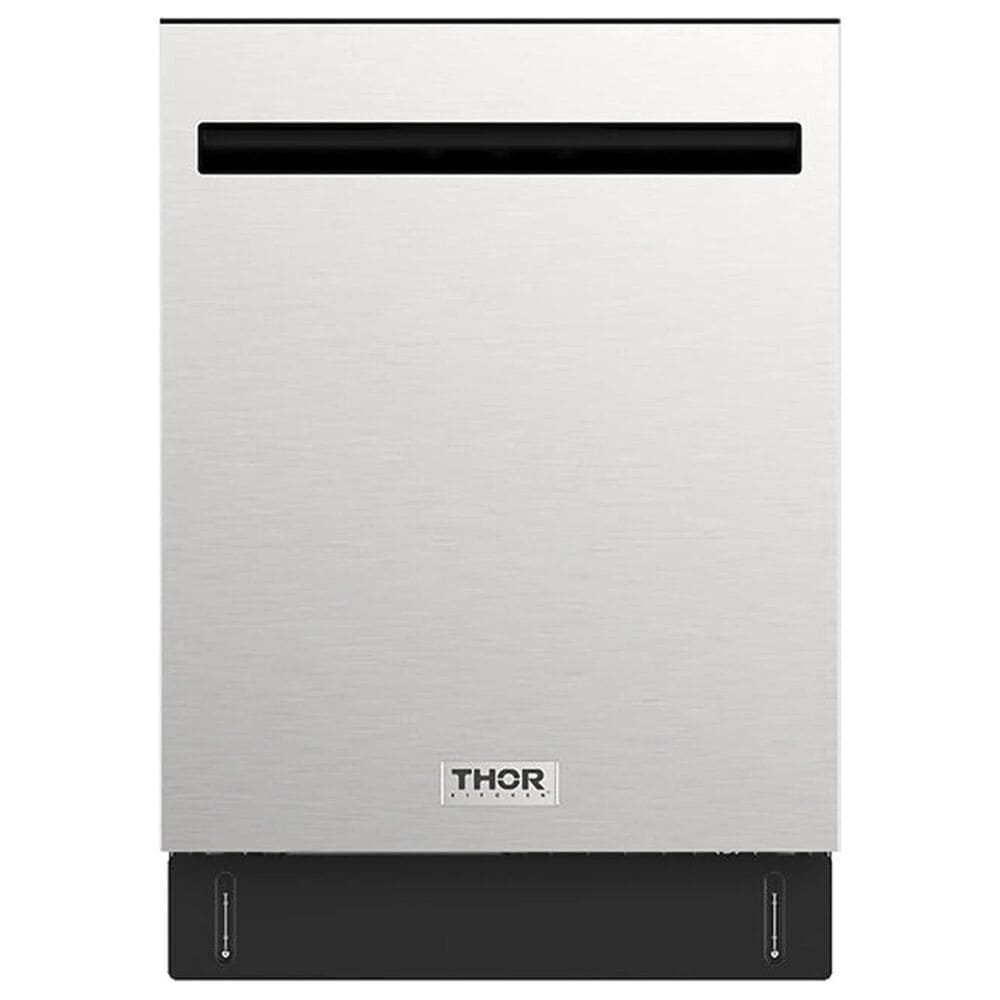 Thor Kitchen 24" Built-In Top Control Dishwasher with Pocket Handle in Stainless Steel, , large