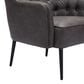 Zuo Modern Tasmania Accent Chair in Vintage Black and Gold, , large