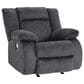 Ashley Burkner Power Rocker Recliner in Marine Velvet, , large
