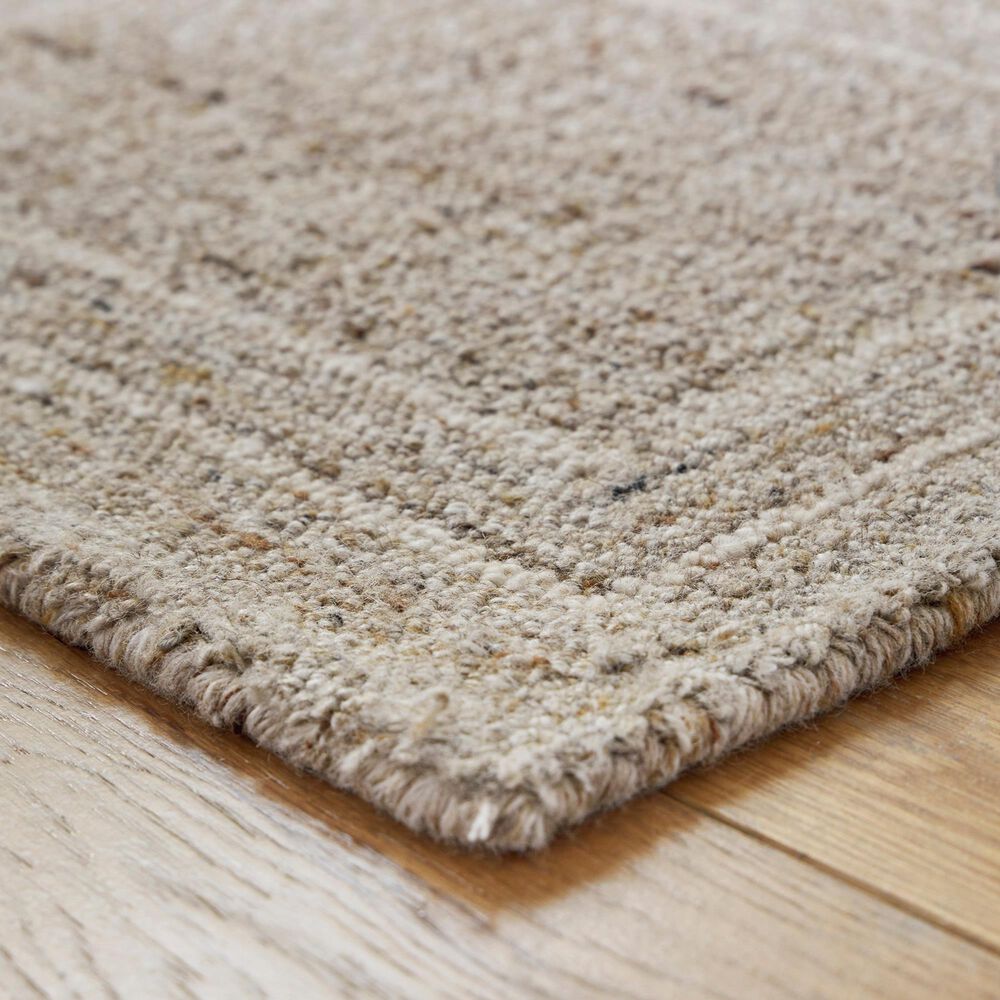 Ashley Brickburgh 5&#39; x 7&#39; Gray, Ivory and Honey Area Rug, , large