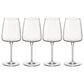 Bormioli Planeo Red Wine Glasses in Clear (Set of 4), , large