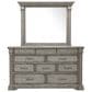 Chapel Hill Madison Ridge 4 Piece Queen Storage Bedroom Set in Bluff Gray, , large