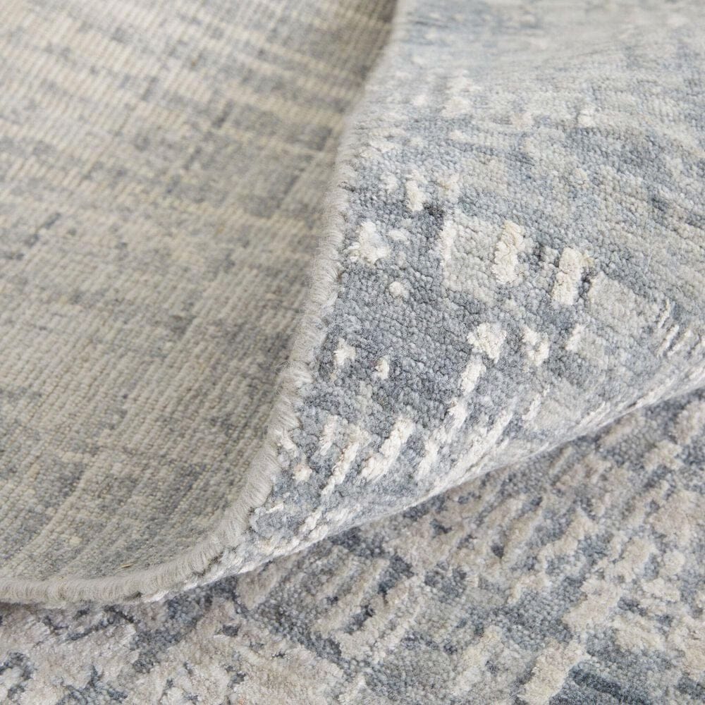 Feizy Eastfield 69A1F 2&#39;6&quot; x 12&#39; Gray Runner, , large