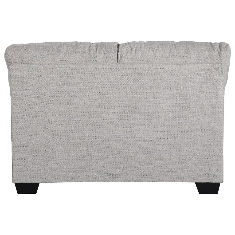 Ashley Mahoney Stationary Loveseat in Pebble, , large