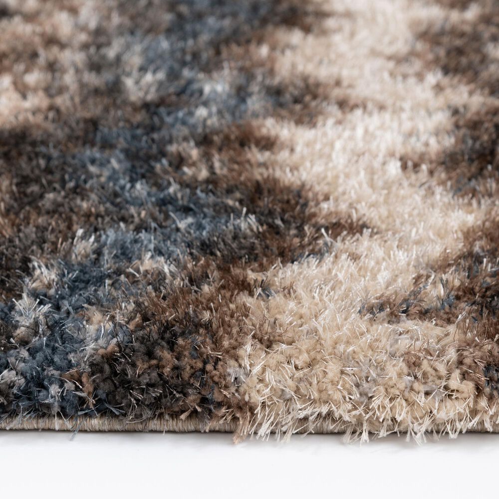 Central Oriental Pulse Amalie Multicolor 5&#39;3&quot; x 7&#39;3&quot; Area Rug, , large