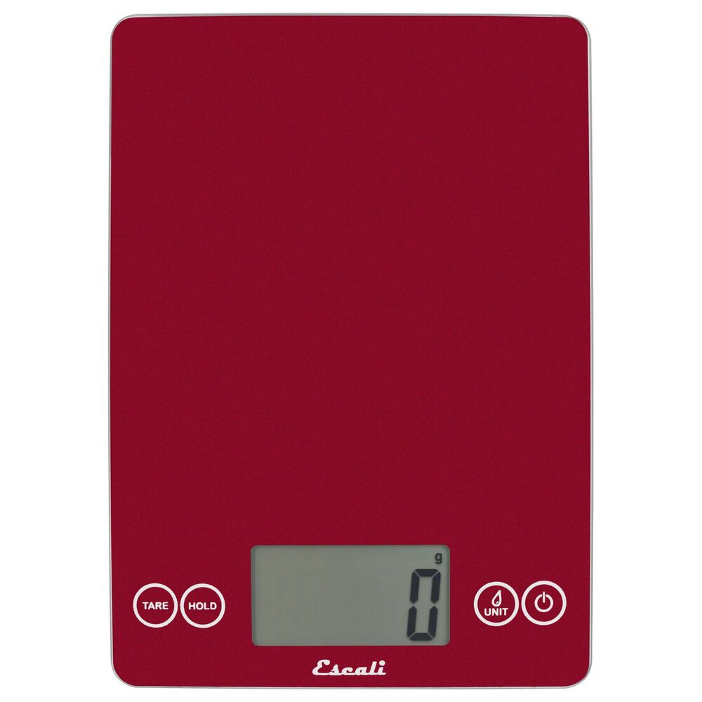 Kitchen Supply Arti Glass Kitchen Scale in Rio Red, , large