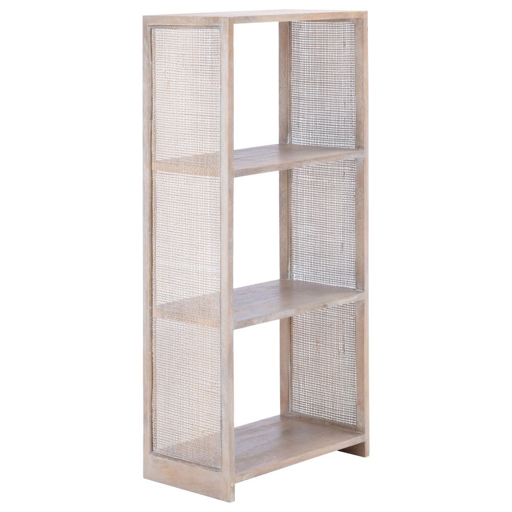 Safavieh Rosalie 2-Shelf Etagere in Grey White Wash, , large