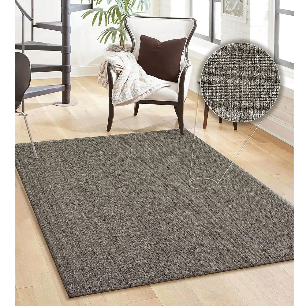 Radici USA Anzio 6&#39; x 9&#39; Anthracite Area Rug, , large
