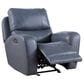 Italiano Furniture Cambria Power Glider Recliner with Power Headrest in Blue, , large