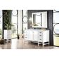 James Martin Vanities Addison 60" Single Bathroom Vanity in Glossy White with 3 cm Ethereal Noctis Quartz Top and Rectangular Sink, , large