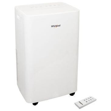 Whirlpool 12000 BTU Portable Air Conditioner with Dehumidifier in White, , large