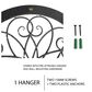 Timberlake Hastings Home Medallion Wall Decor in Gray, , large