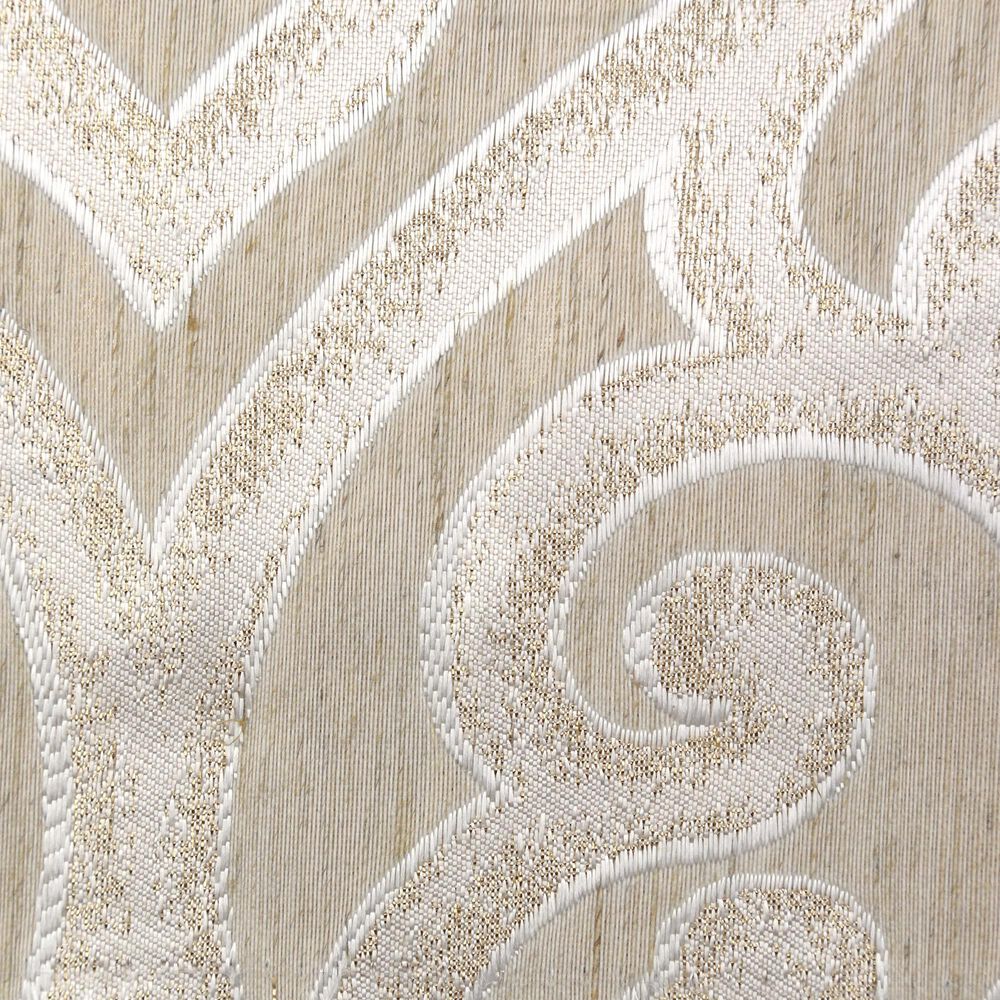 Ann Gish Art Of Home 3-Piece Queen Scroll Duvet Set In Gold Ecru, , large