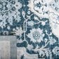Safavieh Isabella 8" x 10" Navy and Creme Area Rug, , large