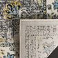 Safavieh Evoke EVK220B-10 10" x 14" Grey/Gold Area Rug, , large