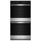 Whirlpool 27" Double Smart Wall Oven with Air Fry in Fingerprint Resistant Stainless Steel, , large