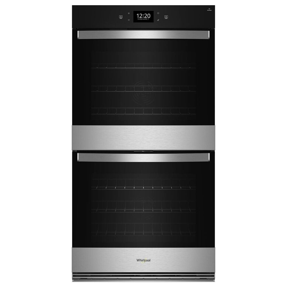 Whirlpool 27" Double Smart Wall Oven with Air Fry in Fingerprint Resistant Stainless Steel, , large