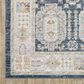 ROW by Oriental Weavers Cavett CAV07 Blue and Gold 5"3" x 7"6" Area Rug, , large