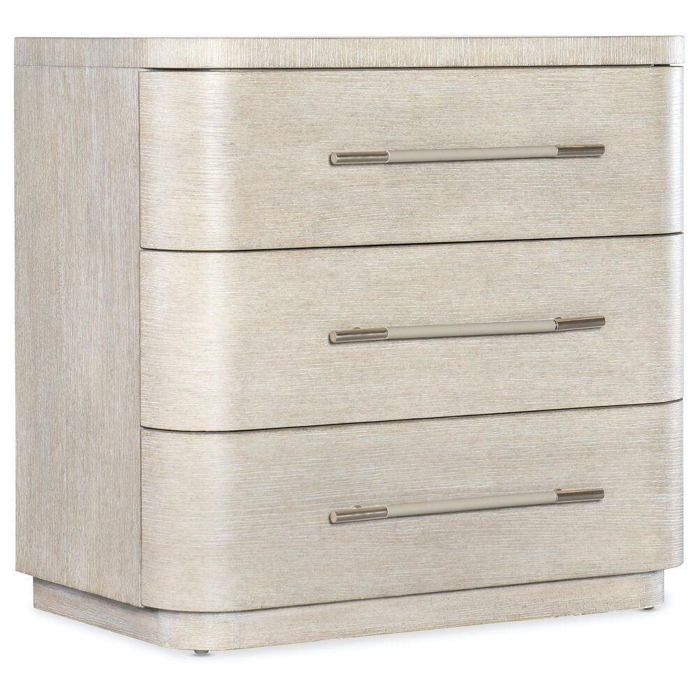 Hooker Furniture Modern Mood 3-Drawer Nightstand in Diamond, , large