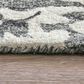 Feizy Belfort Charcoal 12" x 15" Area Rug, , large
