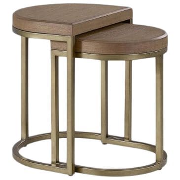 Bernards Furniture Elure Bridges Nesting Tables in Latte, , large