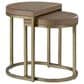 Bernards Furniture Elure Bridges Nesting Tables in Latte, , large