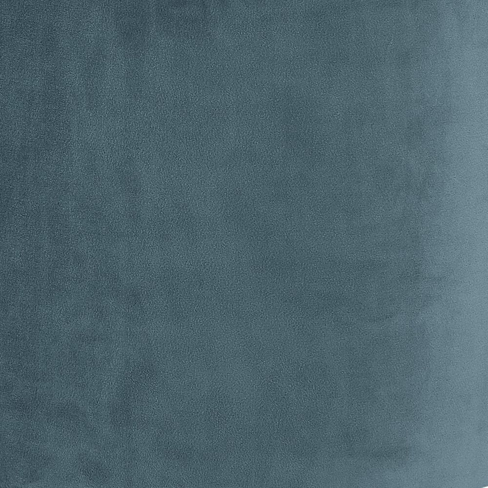Tov Furniture Queen Velvet Storage Ottoman in Sea Blue, , large