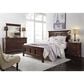 Fleming Furniture Co. Brentwood 4-Piece Queen Panel Bedroom Set in Sunset, , large
